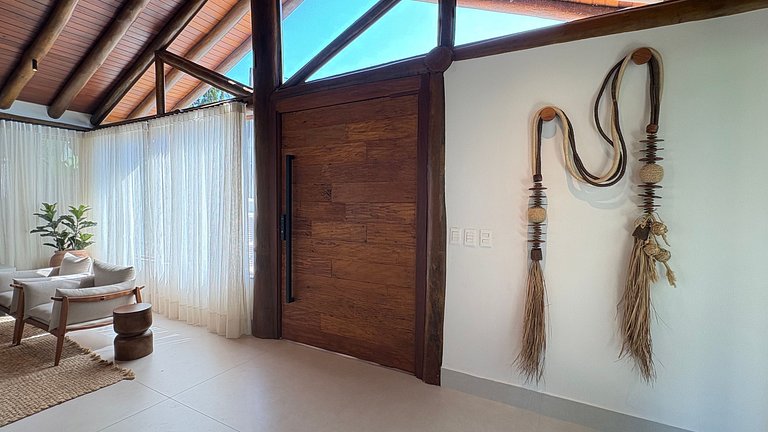 Casa 2526 - Piscina orgânica aquecida e 5 suítes na Riviera