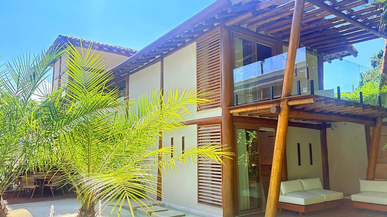Casa 2526 - Piscina orgânica aquecida e 5 suítes na Riviera