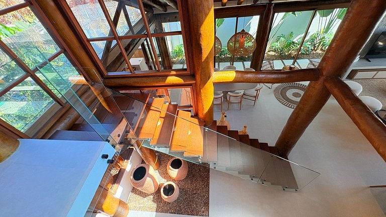 Casa 2526 - Piscina orgânica aquecida e 5 suítes na Riviera