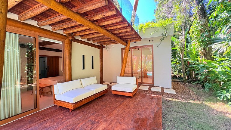 Casa 2526 - Piscina orgânica aquecida e 5 suítes na Riviera