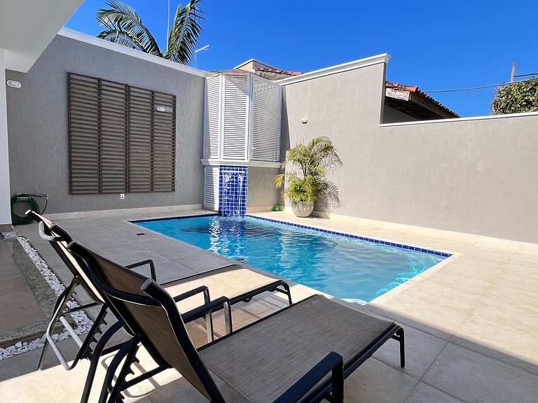 Casa com piscina a 100 m da praia | Praia de Guaratuba