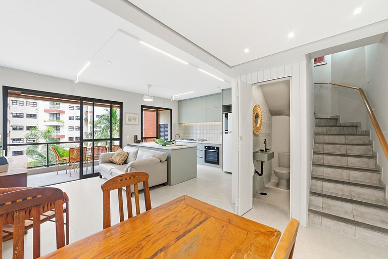 Apartamento com vista para o mar | Riviera de São Lourenço