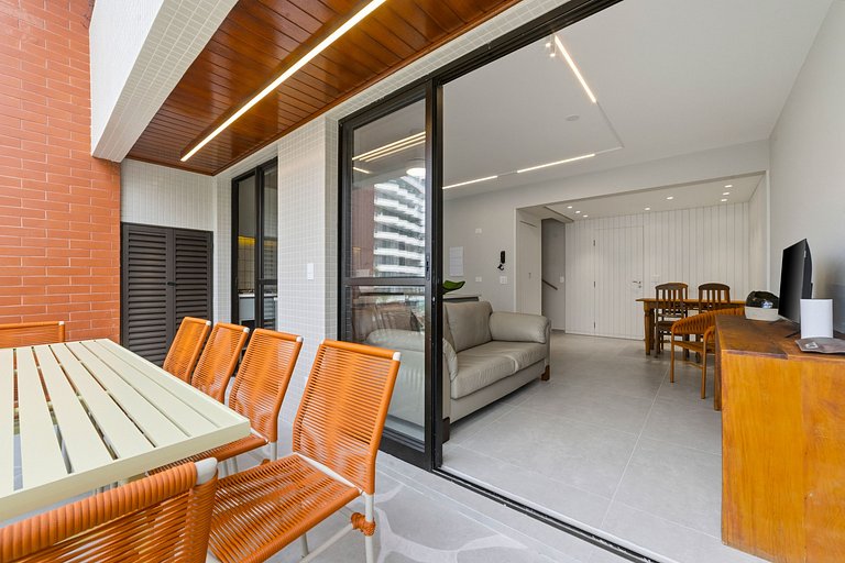 Apartamento com vista para o mar | Riviera de São Lourenço