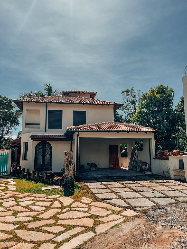 Casa pé na areia com 4 suítes | Guaratuba, Bertioga SP