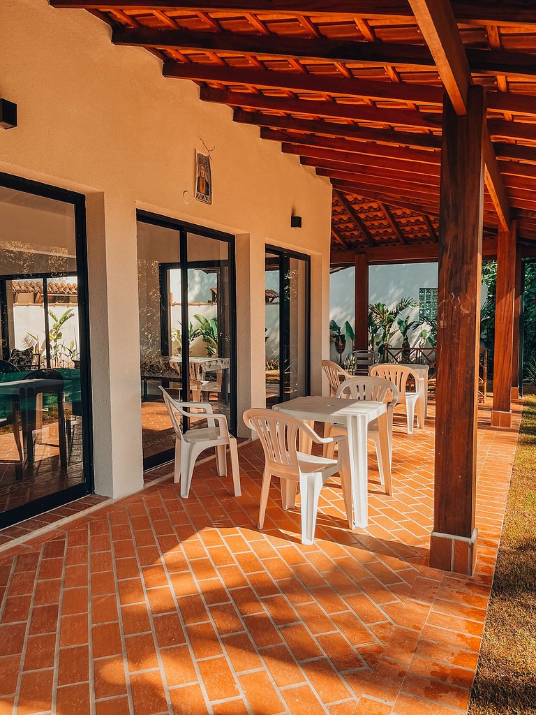 Casa pé na areia com 4 suítes | Guaratuba, Bertioga SP