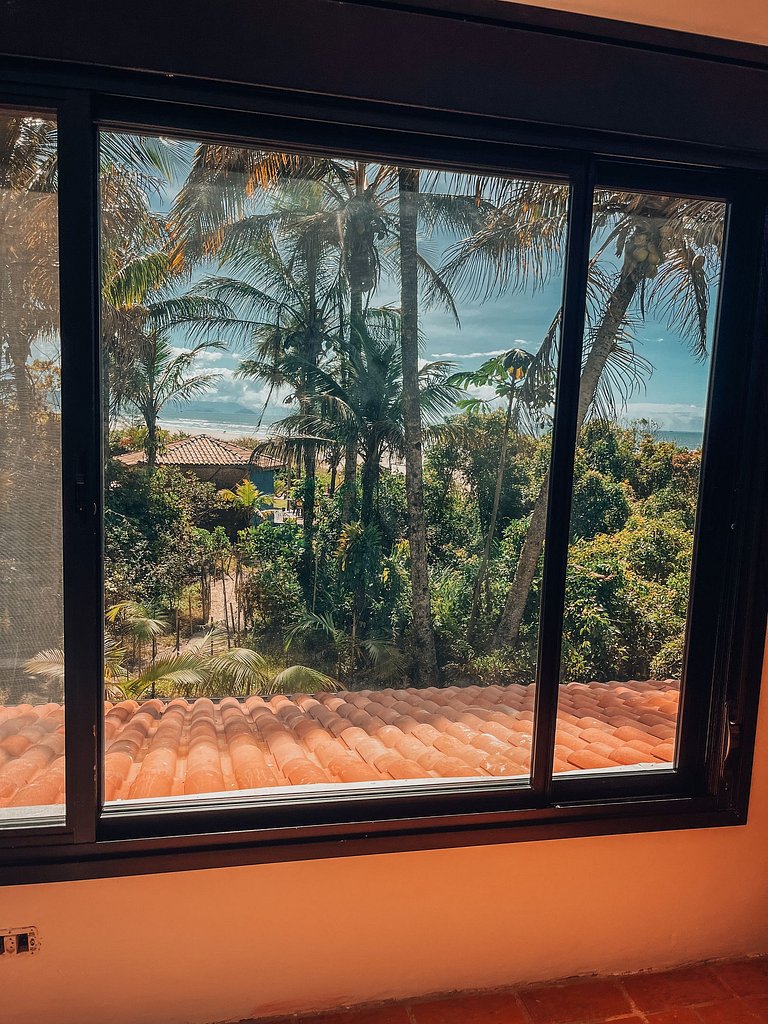 Casa pé na areia com 4 suítes | Guaratuba, Bertioga SP