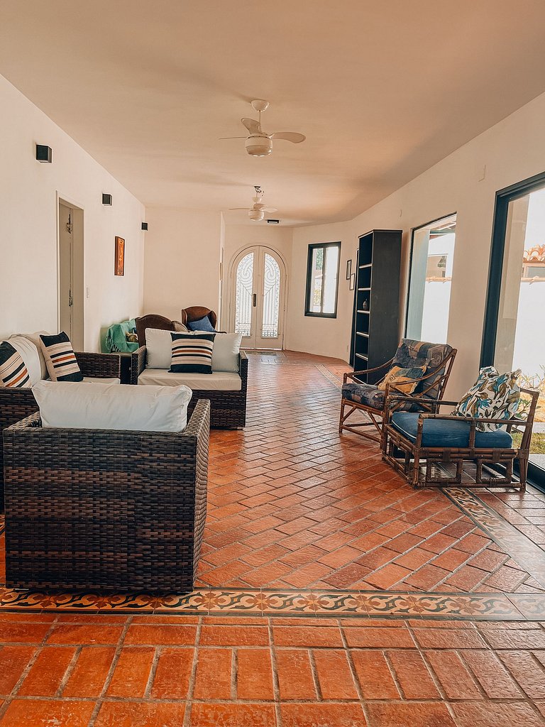 Casa pé na areia com 4 suítes | Guaratuba, Bertioga SP