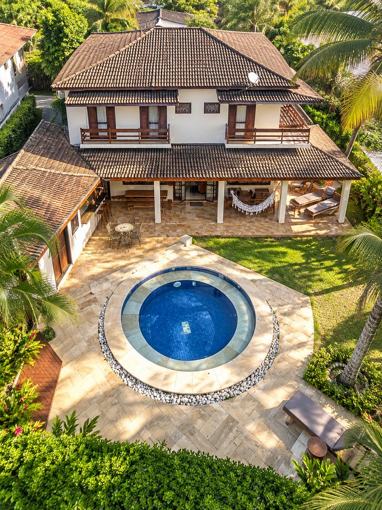 Casa 3326 | 60 m da praia • 5 suítes • Até 12 pessoas • Prai