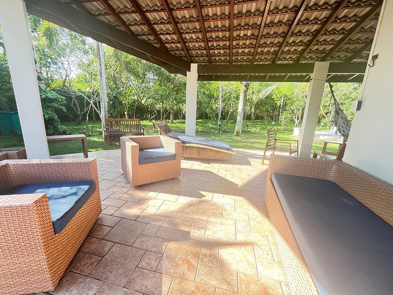 Casa 3326 | 60 m da praia • 5 suítes • Até 12 pessoas • Prai