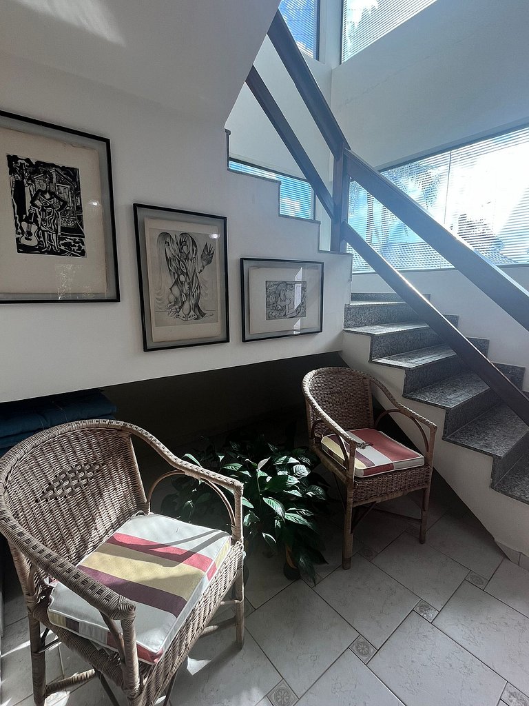 Casa 3326 | 60 m da praia • 5 suítes • Até 12 pessoas • Prai
