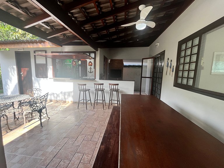 Casa 3326 | 60 m da praia • 5 suítes • Até 12 pessoas • Prai