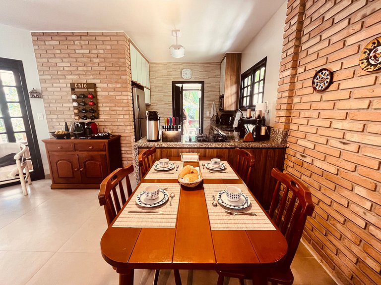 Casa 4126 | 450 m da praia • Piscina • Até 11 pessoas • Prai
