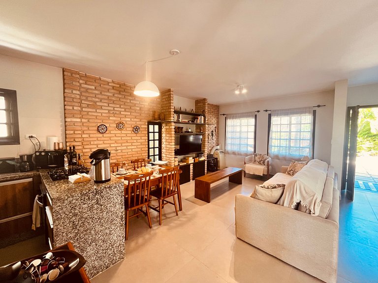 Casa 4126 | 450 m da praia • Piscina • Até 11 pessoas • Prai